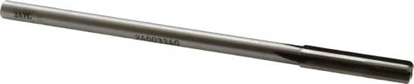 Made in USA - 0.324" Carbide-Tipped 4 Flute Chucking Reamer - Americas Industrial Supply