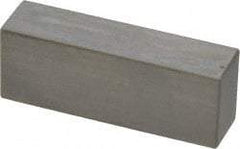 Mitutoyo - 0.5" Rectangular Steel Gage Block - Accuracy Grade 0, Includes Certificate of Inspection - Americas Industrial Supply