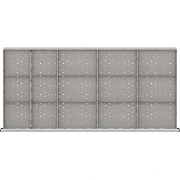LISTA - 15-Compartment Drawer Divider Layout for 3.15" High Drawers - Americas Industrial Supply