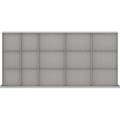 LISTA - 15-Compartment Drawer Divider Layout for 3.15" High Drawers - Americas Industrial Supply