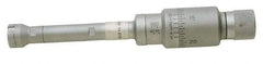 TESA Brown & Sharpe - 1 to 1.2", 3" Gage Depth, Mechanical Inside Micrometer - 0.0002" Graduation, Ratchet Stop Thimble - Americas Industrial Supply