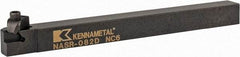 Kennametal - Internal/External Thread, Right Hand Cut, 1/2" Shank Width x 1/2" Shank Height Indexable Threading Toolholder - 6" OAL, N.2R Insert Compatibility, NAS Toolholder, Series Top Notch - Americas Industrial Supply