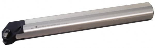 Kennametal - 65mm Min Bore Diam, 16" OAL, 2" Shank Diam, A-CRGN-MN Indexable Boring Bar - RN.. Insert, Clamp Holding Method - Americas Industrial Supply