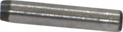 Made in USA - 1/16" Diam x 5/16" Pin Length 416 Stainless Steel Precision Dowel Pin - Passivated Finish, C 36-42 Hardness, 2 Beveled End - Americas Industrial Supply