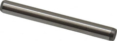 Made in USA - 1/8" Diam x 1-1/8" Pin Length 416 Stainless Steel Precision Dowel Pin - Passivated Finish, C 36-42 Hardness, 2 Beveled End - Americas Industrial Supply