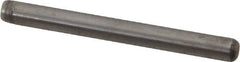 Made in USA - 1/8" Diam x 1-1/4" Pin Length 416 Stainless Steel Precision Dowel Pin - Passivated Finish, C 36-42 Hardness, 2 Beveled End - Americas Industrial Supply