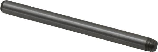 Made in USA - 1/8" Diam x 1-1/2" Pin Length 416 Stainless Steel Precision Dowel Pin - Passivated Finish, C 36-42 Hardness, 2 Beveled End - Americas Industrial Supply