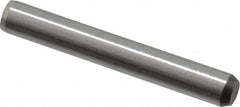 Made in USA - 5/32" Diam x 1-1/8" Pin Length 416 Stainless Steel Precision Dowel Pin - Passivated Finish, C 36-42 Hardness, 2 Beveled End - Americas Industrial Supply