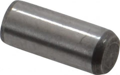 Made in USA - 5/32" Diam x 3/8" Pin Length 416 Stainless Steel Precision Dowel Pin - Passivated Finish, C 36-42 Hardness, 2 Beveled End - Americas Industrial Supply