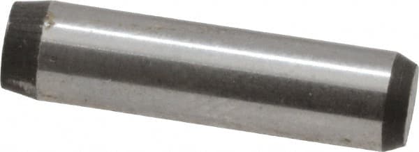 Made in USA - 5/32" Diam x 5/8" Pin Length 416 Stainless Steel Precision Dowel Pin - Passivated Finish, C 36-42 Hardness, 2 Beveled End - Americas Industrial Supply