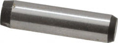 Made in USA - 5/32" Diam x 5/8" Pin Length 416 Stainless Steel Precision Dowel Pin - Passivated Finish, C 36-42 Hardness, 2 Beveled End - Americas Industrial Supply