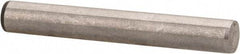 Made in USA - 3/16" Diam x 1-3/8" Pin Length 416 Stainless Steel Precision Dowel Pin - Passivated Finish, C 36-42 Hardness, 2 Beveled End - Americas Industrial Supply