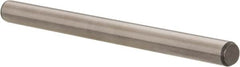 Made in USA - 1/4" Diam x 3-1/2" Pin Length 416 Stainless Steel Precision Dowel Pin - Passivated Finish, C 36-42 Hardness, 2 Beveled End - Americas Industrial Supply