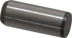Made in USA - 1/4" Diam x 5/8" Pin Length 416 Stainless Steel Precision Dowel Pin - Passivated Finish, C 36-42 Hardness, 2 Beveled End - Americas Industrial Supply