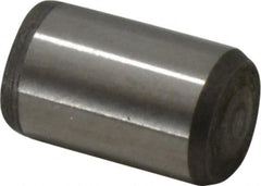 Made in USA - 5/16" Diam x 1/2" Pin Length 416 Stainless Steel Precision Dowel Pin - Passivated Finish, C 36-42 Hardness, 2 Beveled End - Americas Industrial Supply