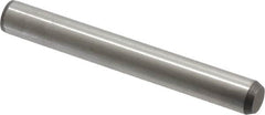 Made in USA - 3/8" Diam x 3" Pin Length 416 Stainless Steel Precision Dowel Pin - Passivated Finish, C 36-42 Hardness, 2 Beveled End - Americas Industrial Supply