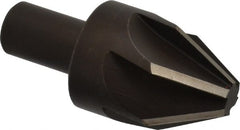 Keo - 1-1/2" Head Diam, 3/4" Shank Diam, 6 Flute 60° High Speed Steel Countersink - Americas Industrial Supply
