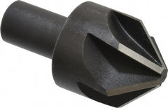 Keo - 1-1/2" Head Diam, 3/4" Shank Diam, 6 Flute 90° High Speed Steel Countersink - Americas Industrial Supply