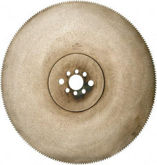 Kinkelder Saw - 350mm Blade Diam, 220 Teeth, High Speed Steel Cold Saw Blade - 32mm Arbor Hole Diam, 2.5mm Blade Thickness - Americas Industrial Supply