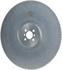 Kinkelder Saw - 350mm Blade Diam, 120 Teeth, High Speed Steel Cold Saw Blade - 40mm Arbor Hole Diam, 2.5mm Blade Thickness - Americas Industrial Supply