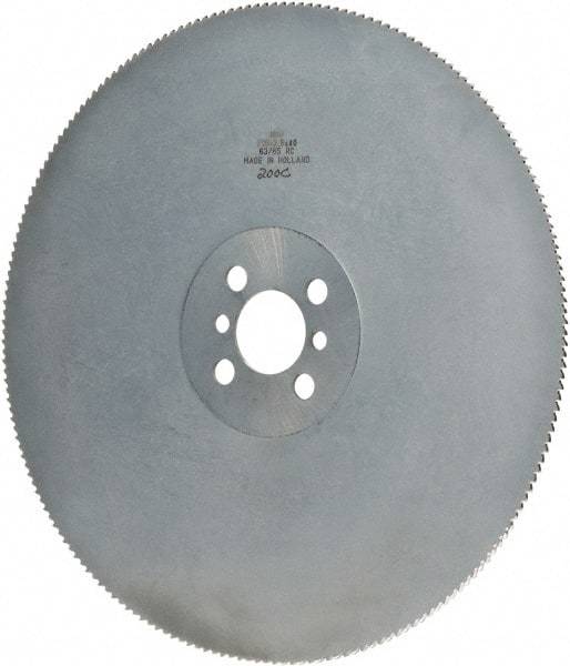 Kinkelder Saw - 350mm Blade Diam, 160 Teeth, High Speed Steel Cold Saw Blade - 40mm Arbor Hole Diam, 2.5mm Blade Thickness - Americas Industrial Supply