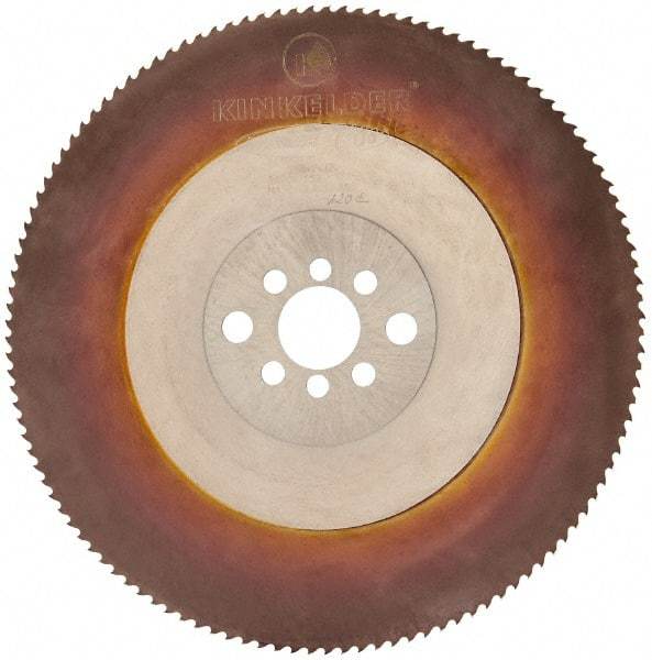 Kinkelder Saw - 250mm Blade Diam, 120 Teeth, High Speed Steel Cold Saw Blade - 32mm Arbor Hole Diam, 2mm Blade Thickness - Americas Industrial Supply