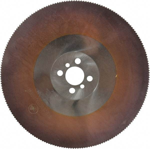 Kinkelder Saw - 315mm Blade Diam, 200 Teeth, High Speed Steel Cold Saw Blade - 40mm Arbor Hole Diam, 2.5mm Blade Thickness - Americas Industrial Supply