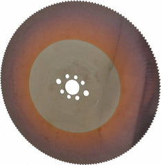 Kinkelder Saw - 350mm Blade Diam, 180 Teeth, High Speed Steel Cold Saw Blade - 32mm Arbor Hole Diam, 2.5mm Blade Thickness - Americas Industrial Supply