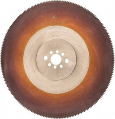 Kinkelder Saw - 350mm Blade Diam, 280 Teeth, High Speed Steel Cold Saw Blade - 32mm Arbor Hole Diam, 2.5mm Blade Thickness - Americas Industrial Supply