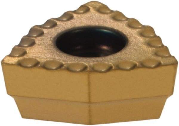 Komet - WOEX05T304 03 Grade BK8425 Carbide Indexable Drill Insert - TiAlN/TiN Finish, Trigon, 8mm Inscribed Circle - Americas Industrial Supply