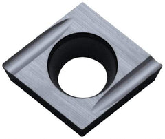 Kyocera - CCGT32.50.2 U Grade PR930 Carbide Turning Insert - TiCN Finish, 80° Diamond, 3/8" Inscr Circle, 5/32" Thick, 0.0039" Corner Radius - Americas Industrial Supply