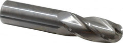 Hertel - 1" Diam, 2-1/4" LOC, 4 Flute Solid Carbide Ball End Mill - Uncoated, Single End, 5" OAL, 1" Shank Diam - Americas Industrial Supply