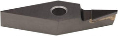 Hertel - HT-VNMX330.5 Grade HT420CD Polycrystalline Diamond (PCD) Turning Insert - Uncoated, Diamond, 3/8" Inscr Circle, 3/16" Thick, 0.0078" Corner Radius - Americas Industrial Supply