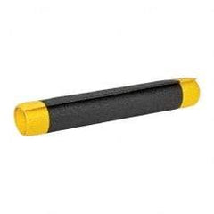 PRO-SAFE - 6' Long x 3' Wide, Dry Environment, Anti-Fatigue Matting - Black with Yellow Borders, Urethane with Vinyl Sponge Base, Beveled on 4 Sides - Americas Industrial Supply