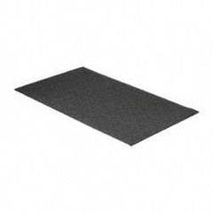 PRO-SAFE - 5' Long x 3' Wide, Dry Environment, Anti-Fatigue Matting - Black, Vinyl with Vinyl Sponge Base, Beveled on 4 Sides - Americas Industrial Supply