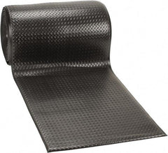 PRO-SAFE - 60' Long x 3' Wide, Dry Environment, Anti-Fatigue Matting - Black, Vinyl with Vinyl Sponge Base, Beveled on 4 Sides - Americas Industrial Supply