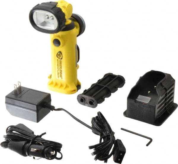 Streamlight - White LED Bulb, 200 Lumens, Industrial/Tactical Flashlight - Yellow Plastic Body, 1 AA Battery Included - Americas Industrial Supply