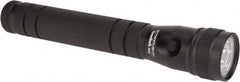 Streamlight - White LED Bulb, 180 Lumens, Industrial/Tactical Flashlight - Black Aluminum Body, 3 C Batteries Not Included - Americas Industrial Supply