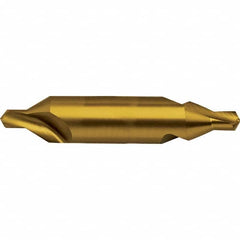 Guhring - Metric Plain Cut 60° Incl Angle High Speed Steel Combo Drill & Countersink - Americas Industrial Supply