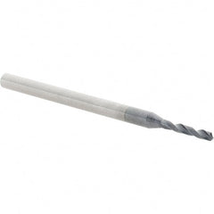 Guhring - 1.65mm, 140° Point, Solid Carbide Micro Drill Bit - Americas Industrial Supply