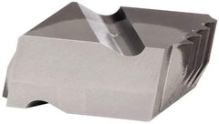 Kennametal - NDC8115 Grade KCU10, Internal/External NPT Threading Insert - 11-1/2 TPI Int Pitch, Right Hand Insert, AlTiN Finish, Carbide - Americas Industrial Supply