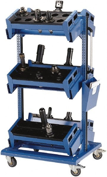 Rousseau Metal - CNC Storage Carts Style: CNC Tool Cart Frame Taper Size: 50 - Americas Industrial Supply