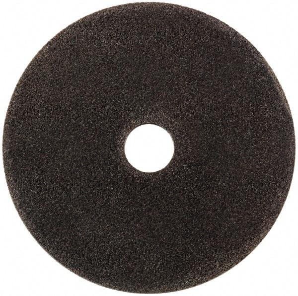 Metabo - 6" Medium Grade Zirconia Alumina Deburring Disc - 1" Center Hole, Spindle Mount Connection, Black - Americas Industrial Supply