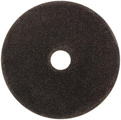 Metabo - 6" Medium Grade Zirconia Alumina Deburring Disc - 1" Center Hole, Spindle Mount Connection, Black - Americas Industrial Supply