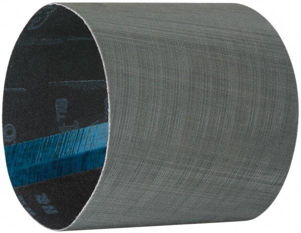 Metabo - 400 Grit Zirconia Alumina Coated Spiral Band - 4" Diam x 4" Wide, Very Fine Grade - Americas Industrial Supply