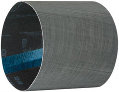 Metabo - 400 Grit Zirconia Alumina Coated Spiral Band - 4" Diam x 4" Wide, Very Fine Grade - Americas Industrial Supply