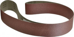 Tru-Maxx - 3" Wide x 79" OAL, 80 Grit, Aluminum Oxide Abrasive Belt - Aluminum Oxide, Medium, Coated, X Weighted Cloth Backing, Dry - Americas Industrial Supply