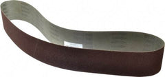 Tru-Maxx - 3" Wide x 48" OAL, 60 Grit, Aluminum Oxide Abrasive Belt - Aluminum Oxide, Coarse, Coated, X Weighted Cloth Backing, Dry - Americas Industrial Supply