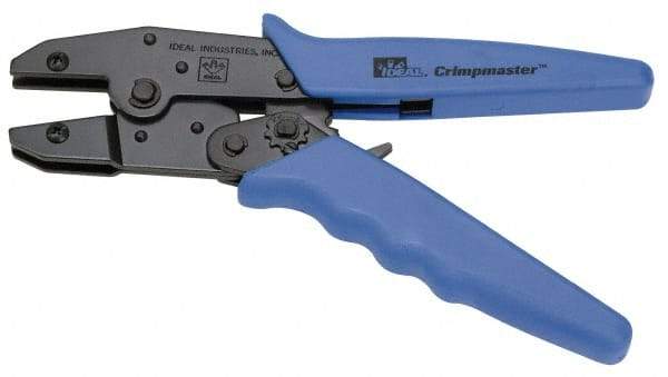 Ideal - Ratcheting Crimper - Crimp Release Lever for Operator Safety, Cushion Grip Handle - Americas Industrial Supply