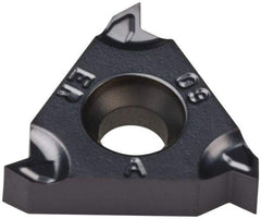 Iscar - 16ER External Right Hand 48-16 Partial Profile 60° Laydown Threading Insert - Grade IC908, TiAlN Coated Carbide, 9.53mm Inscribed Circle - Americas Industrial Supply